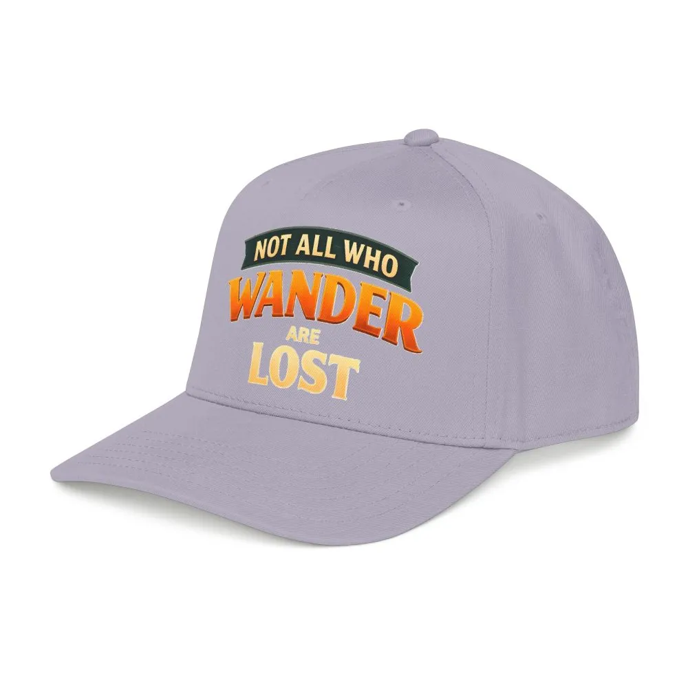 8225148557886764104_2048.jpeg Baseball Cap - "Not All Who Wander Are Lost" Design Scenic-Line