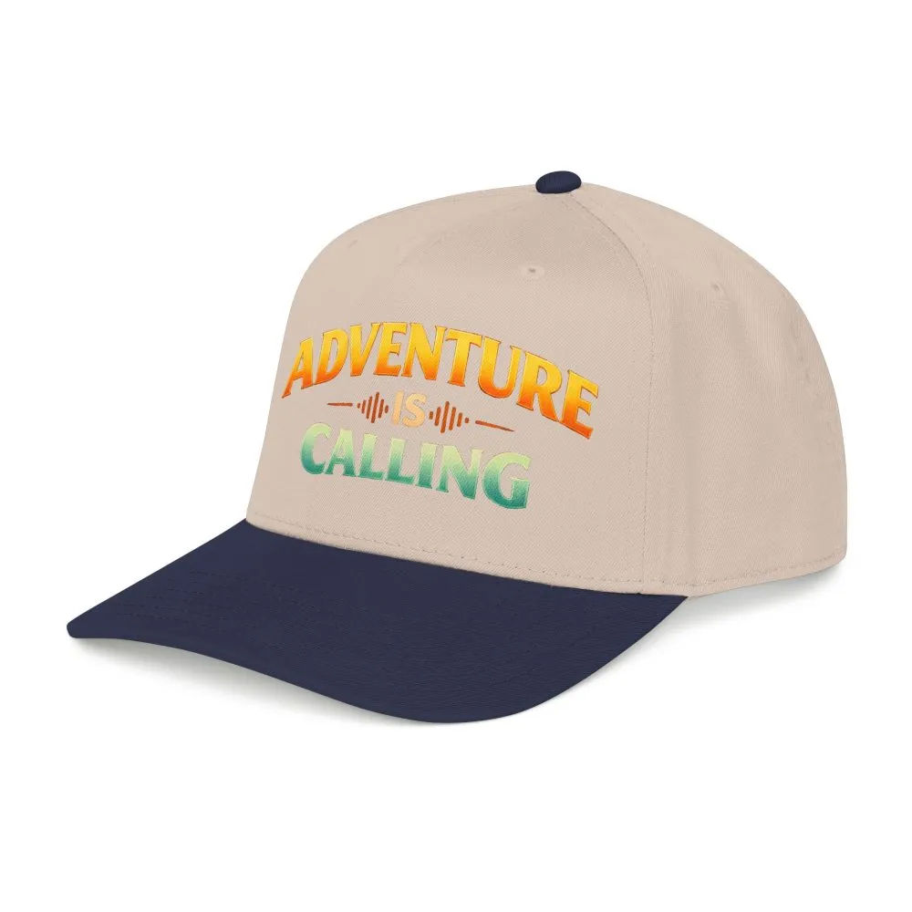 Baseball Cap - "Adventure Is Calling" Design Scenic-Line