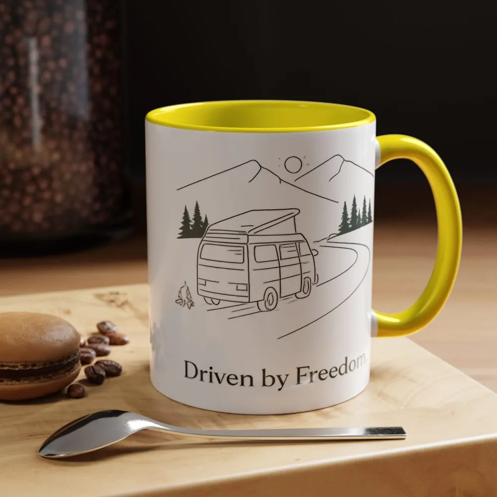 8249285928981367172_2048.jpeg Accent Coffee Mug (11, 15oz) — "Driven By Freedom" Design Minimal-Line