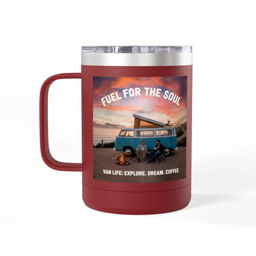 8251510543602967468_2048.jpeg Coffee Mug Tumbler, 15oz — "Fuel for the Soul"
