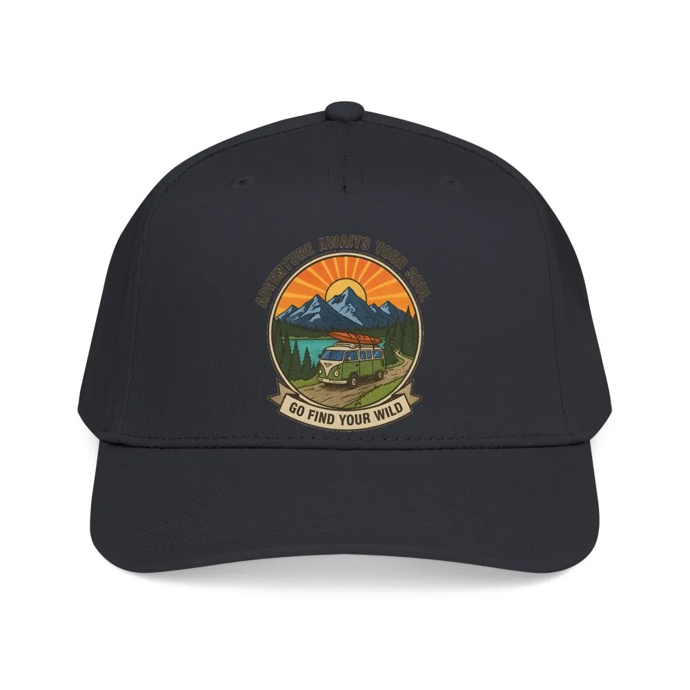 Baseball Cap — "Go Find Your Wild" Outdoor Patch
