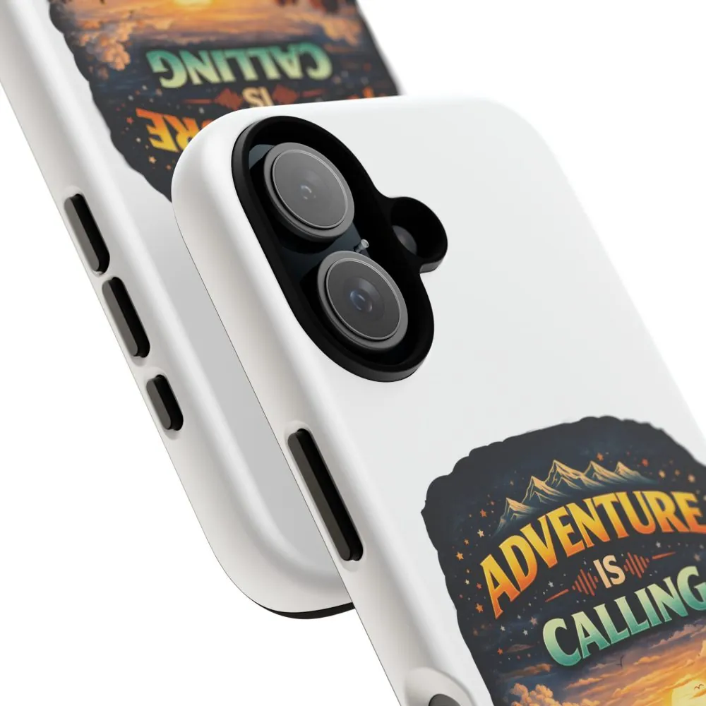 Phone Case — "Adventure Is Calling" (Design Scenic-Line)