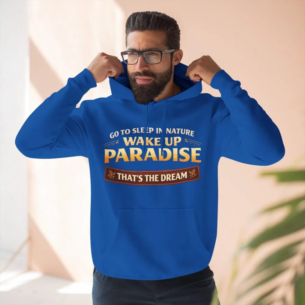 82982503252459141_2048.jpeg Three-Panel Fleece Hoodie - "Go To Sleep In Nature " Design Scenic-Line