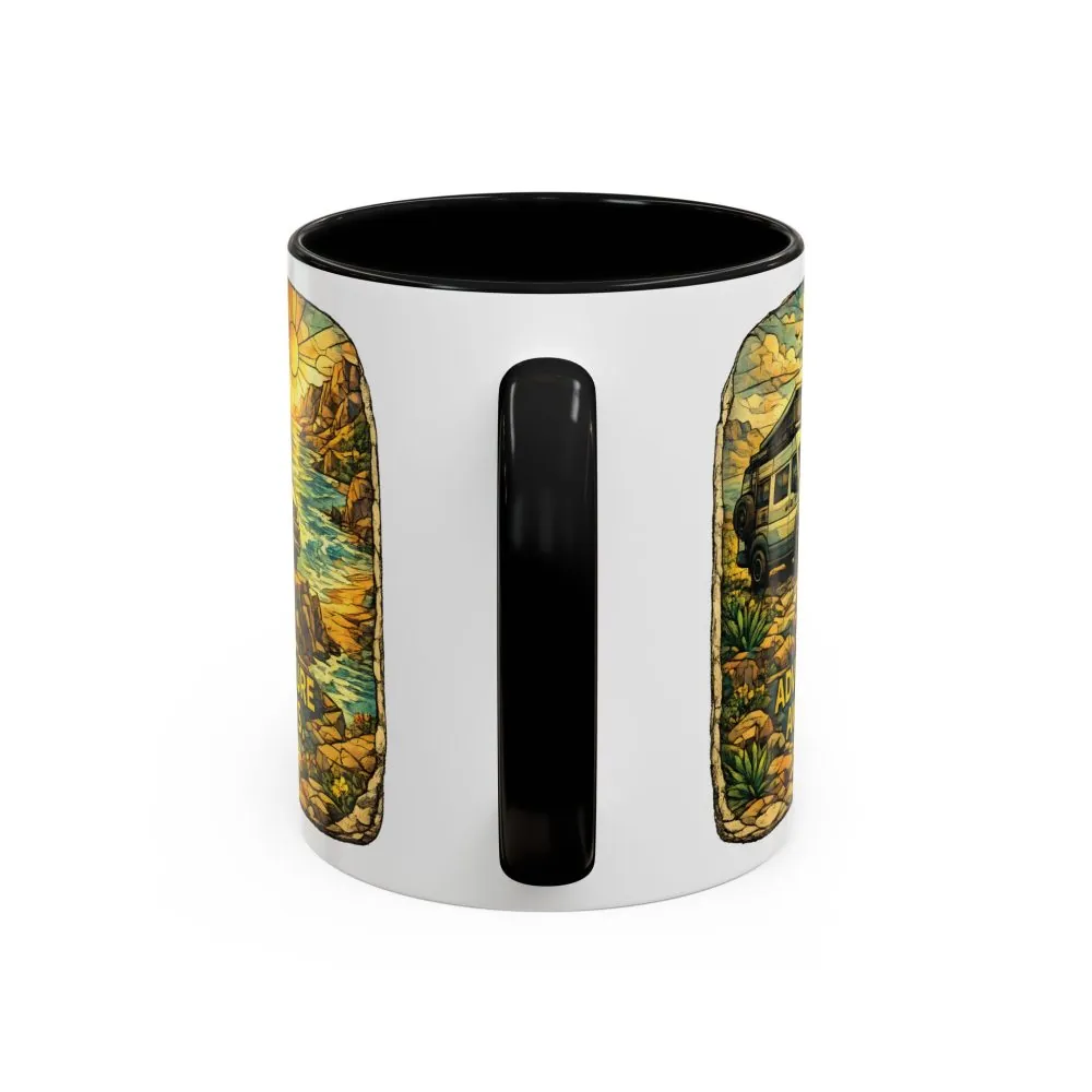830862159420455388_2048.jpeg Accent Coffee Mug (11, 15oz) — "Adventure Awaits" Design Cubic-Line
