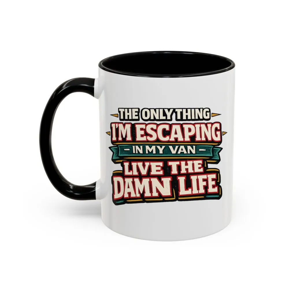 8320204634840759288_2048.jpeg Accent Coffee Mug (11, 15oz) — "The Only Thing I´m Escaping" Design F**K-Line