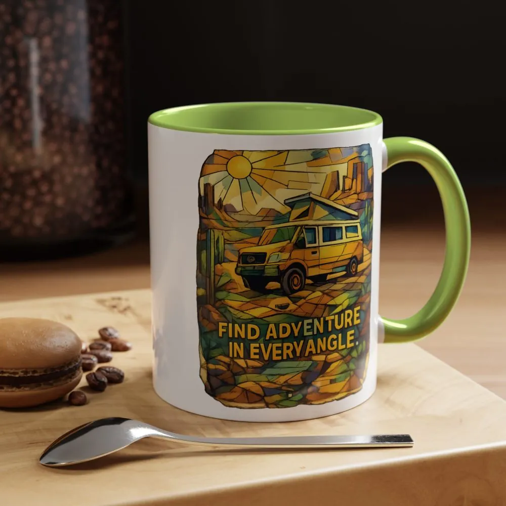 8324105328801299628_2048.jpeg Accent Coffee Mug (11, 15oz) — "Find Adventure In Every Corner" Design Cubic-Line