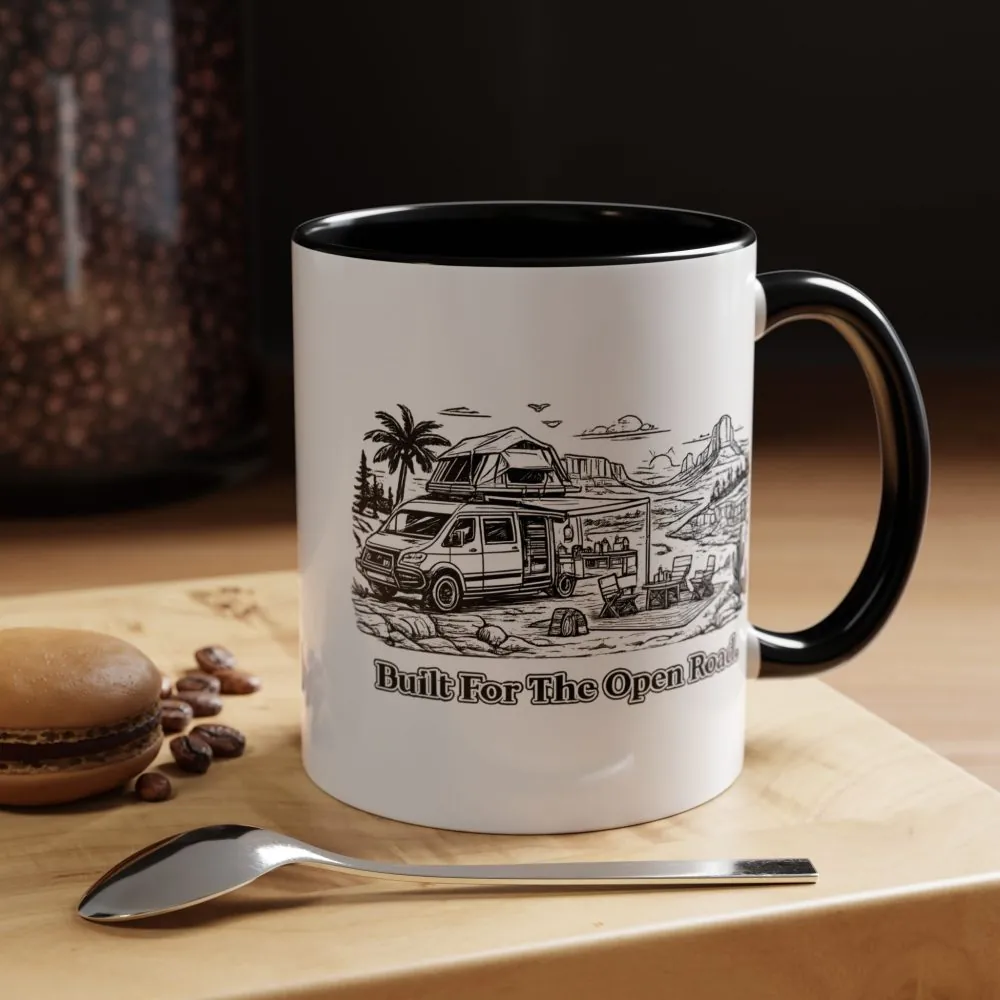 8329566354580631323_2048.jpeg Accent Coffee Mug (11, 15oz) — "Built For The Open Road" Design Minimal-Line