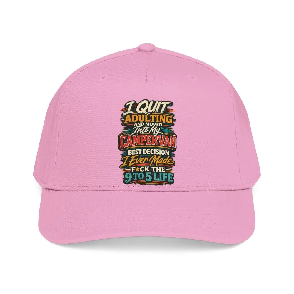 Baseball Cap - "I Quit Adulting" Design F**K-Line