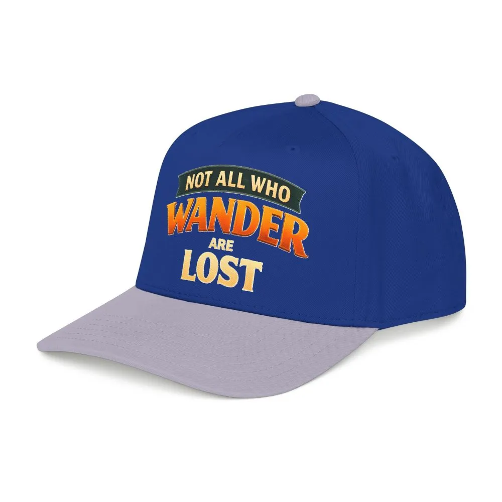 8357568643464620424_2048.jpeg Baseball Cap - "Not All Who Wander Are Lost" Design Scenic-Line