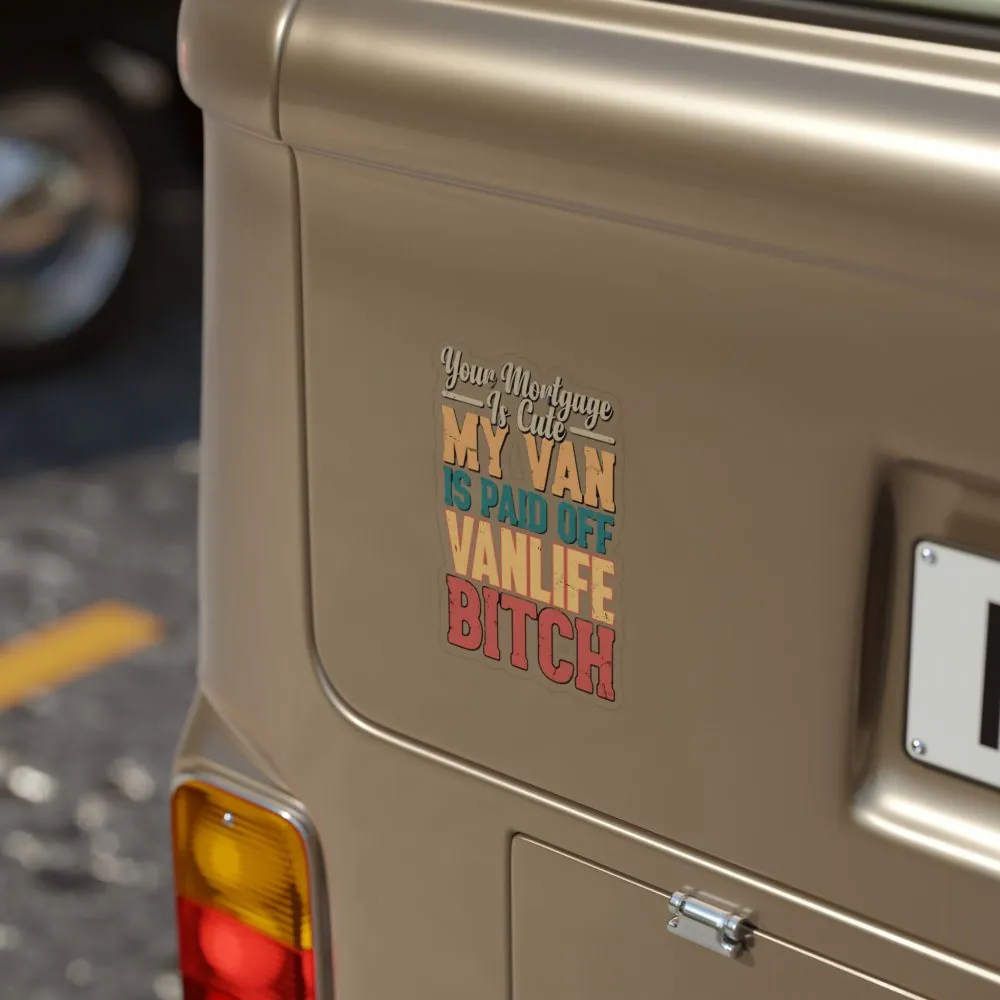8363717041544486358_2048.jpeg Transparent Outdoor Stickers – "Your Mortgage Is Cute" Design F**K-Line