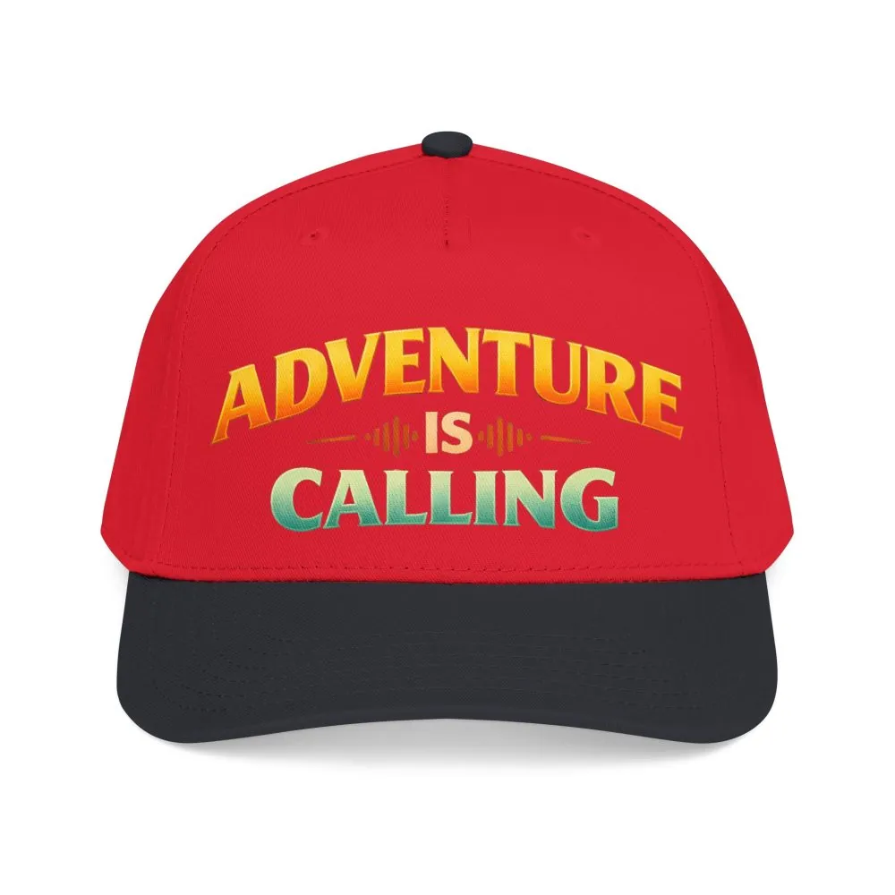 Baseball Cap - "Adventure Is Calling" Design Scenic-Line