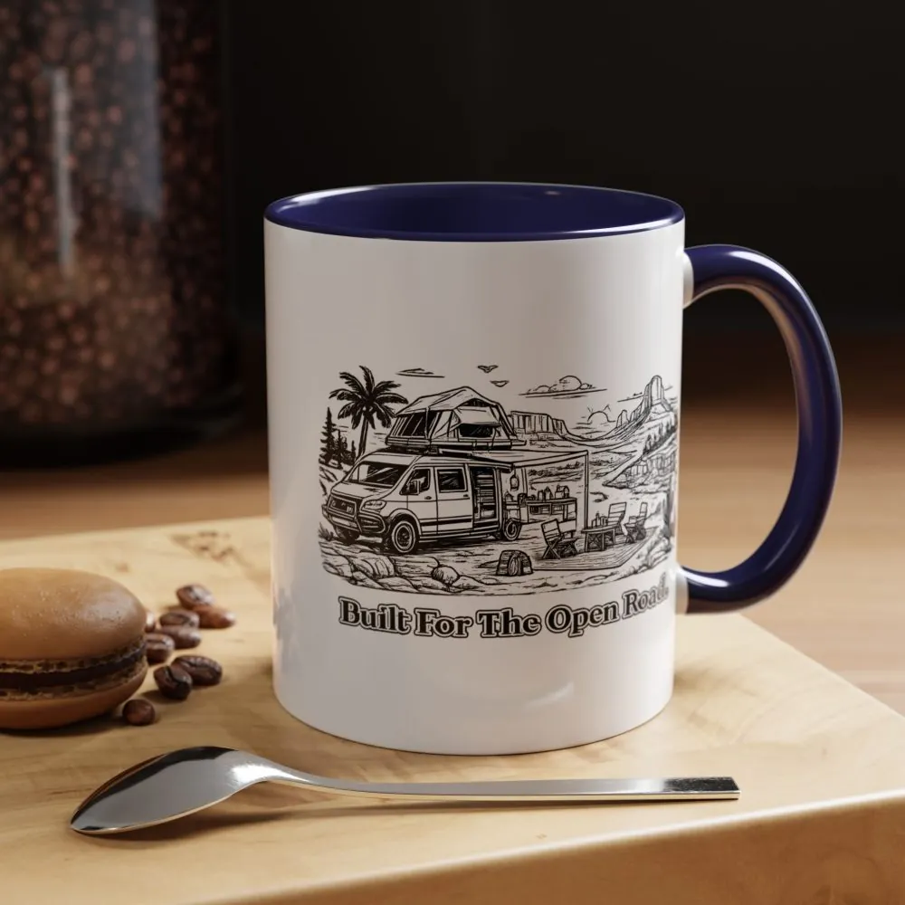8463657242168517538_2048.jpeg Accent Coffee Mug (11, 15oz) — "Built For The Open Road" Design Minimal-Line