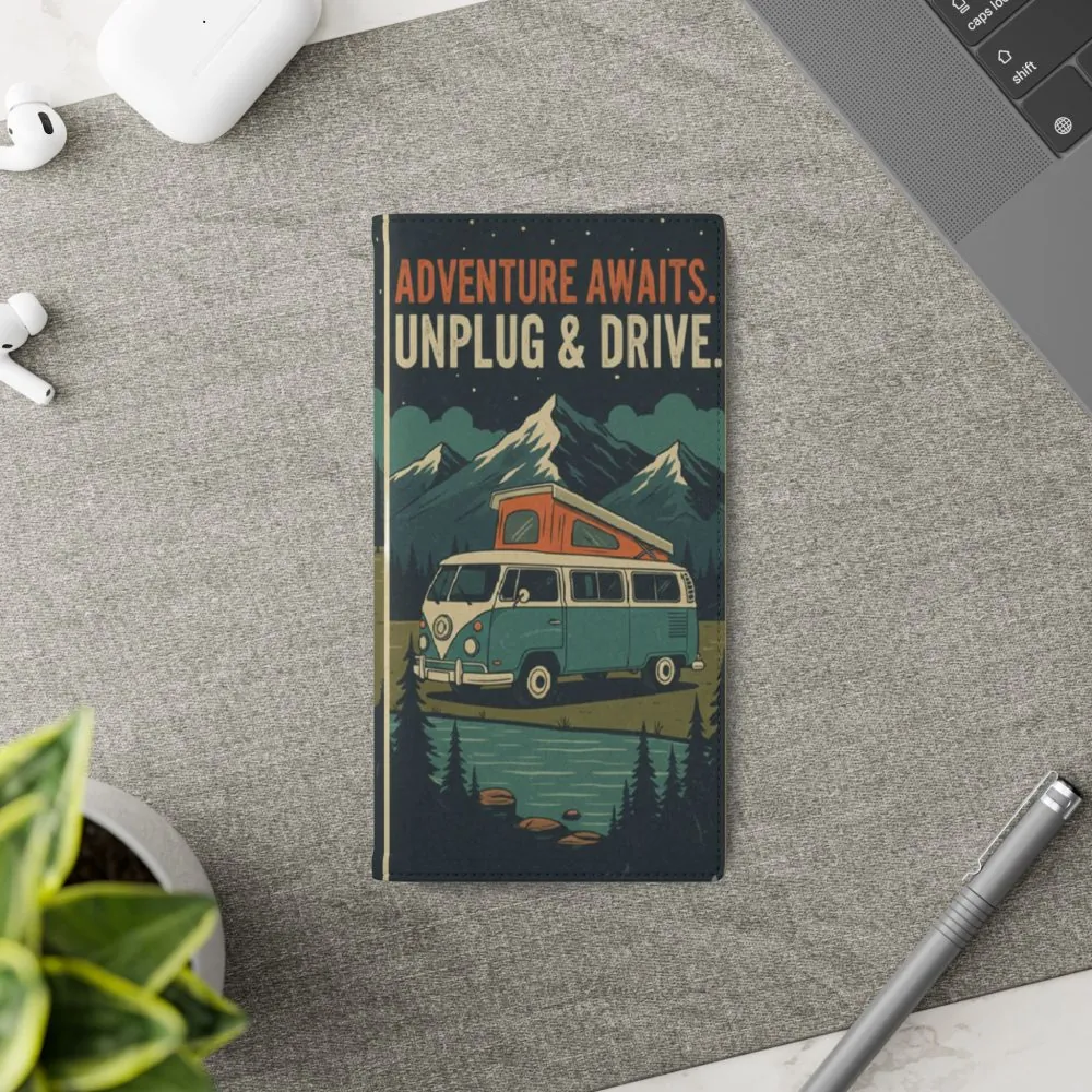 Flip Phone Case — "Fuel Your Journey, Not the Wifi" Wallet Cover