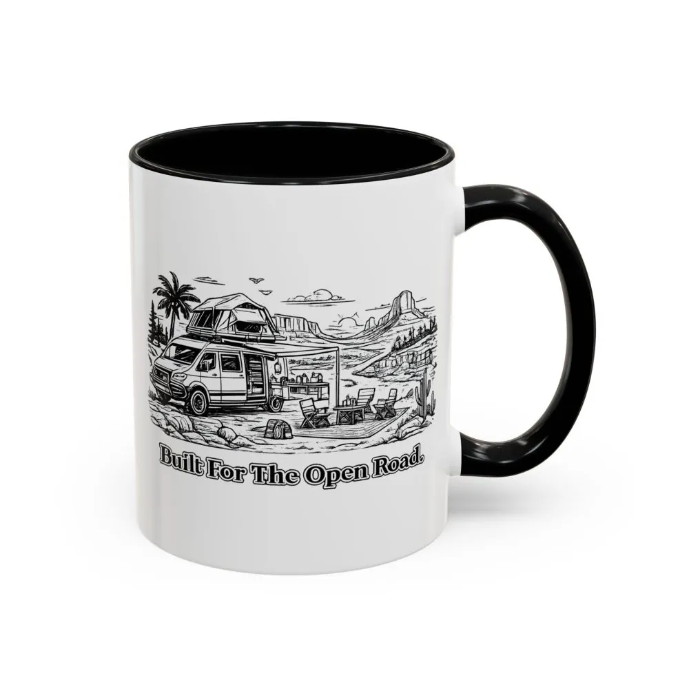 8495001674651851865_2048.jpeg Accent Coffee Mug (11, 15oz) — "Built For The Open Road" Design Minimal-Line