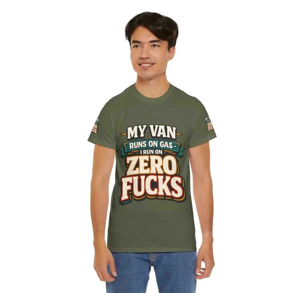 850024958550513025_2048.jpeg Unisex Heavy Cotton Tee — "My Van Runs On Gas" Design F**K-Line