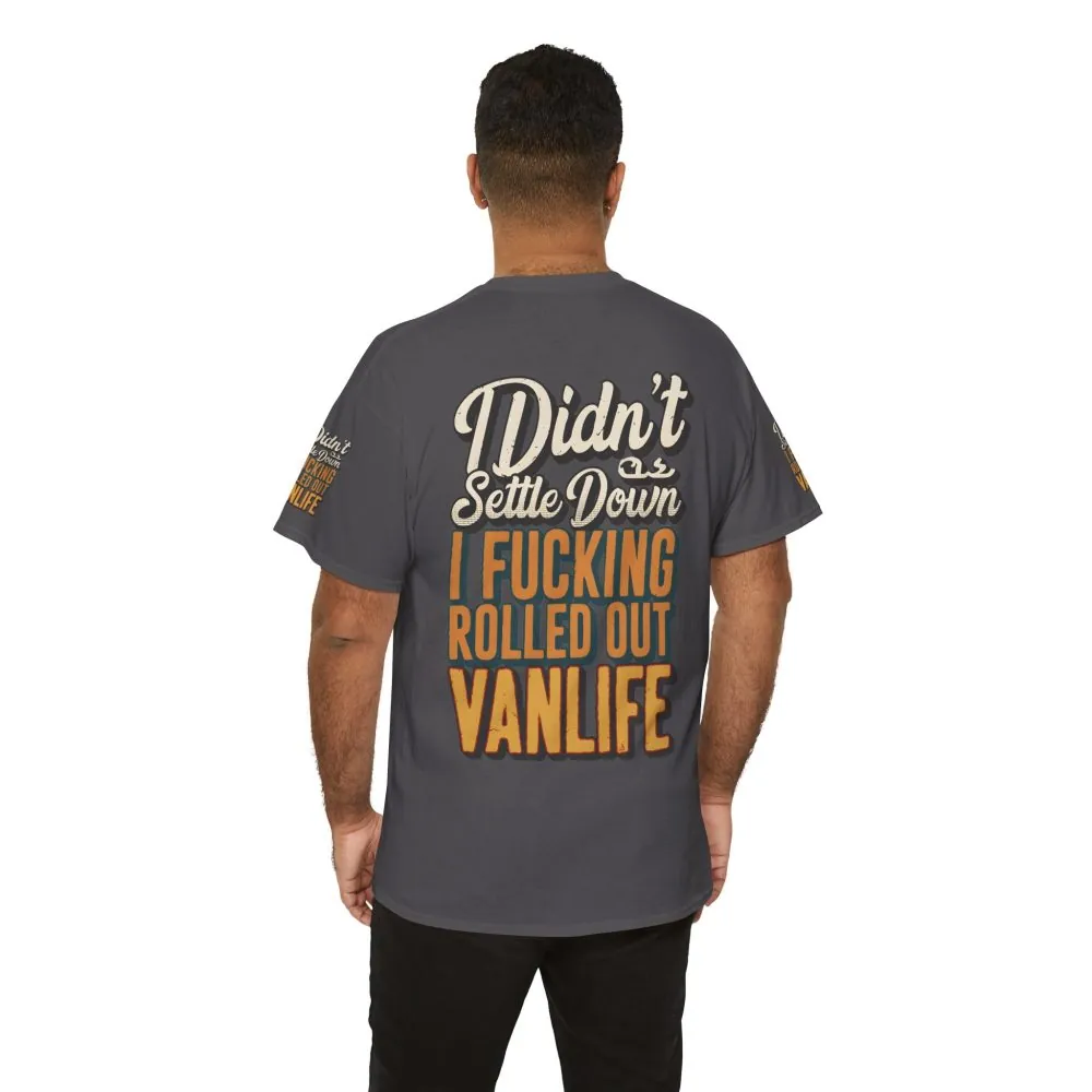 8500411297990908355_2048.jpeg Unisex Heavy Cotton Tee — "Dind´t Settle Down" Design F**K-Line