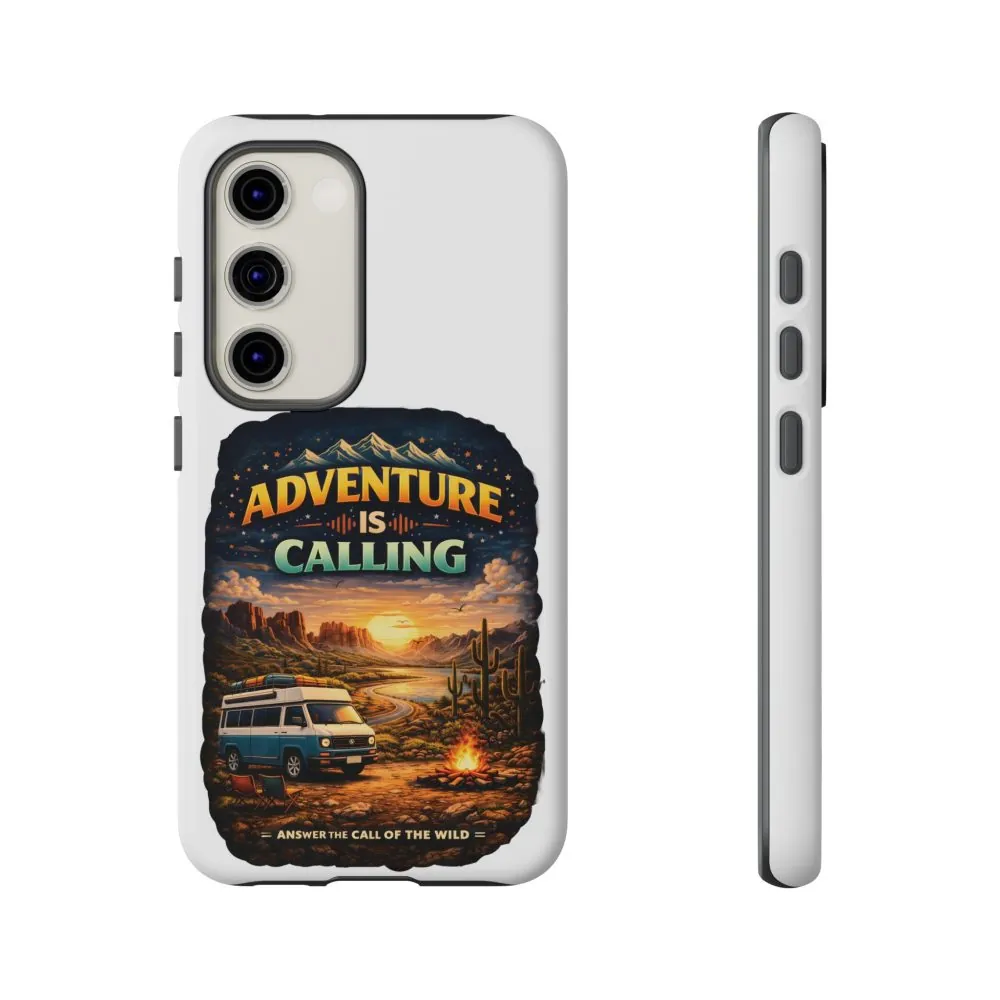 Phone Case — "Adventure Is Calling" (Design Scenic-Line)