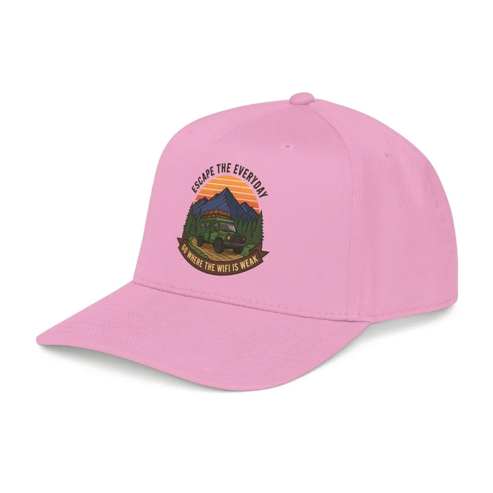 8589991371499288953_2048.jpeg Baseball Cap - 'Escape the Everyday' Off-Road Adventure Hat