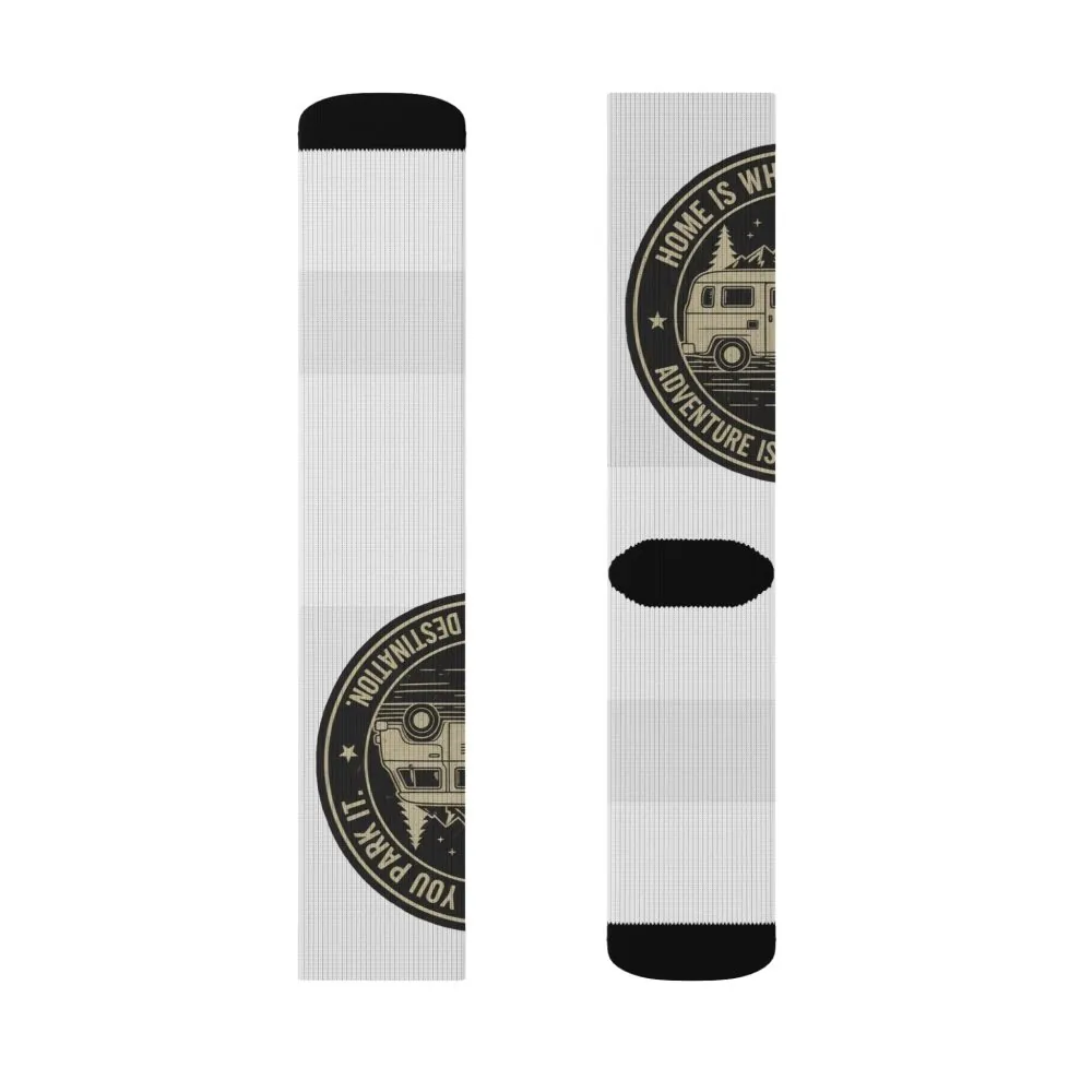 8591016142224628845_2048.jpeg Sublimation Socks — Retro Camper Roadtrip Crew Socks
