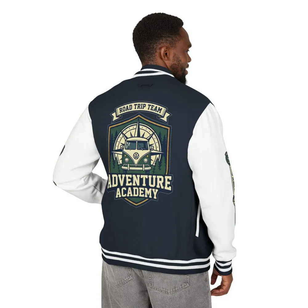 8620750095421842287_2048.jpeg Unisex Heavyweight Letterman Jacket (Awdis) —"Adventure Academy" Road Trip Team Varsity Jacket