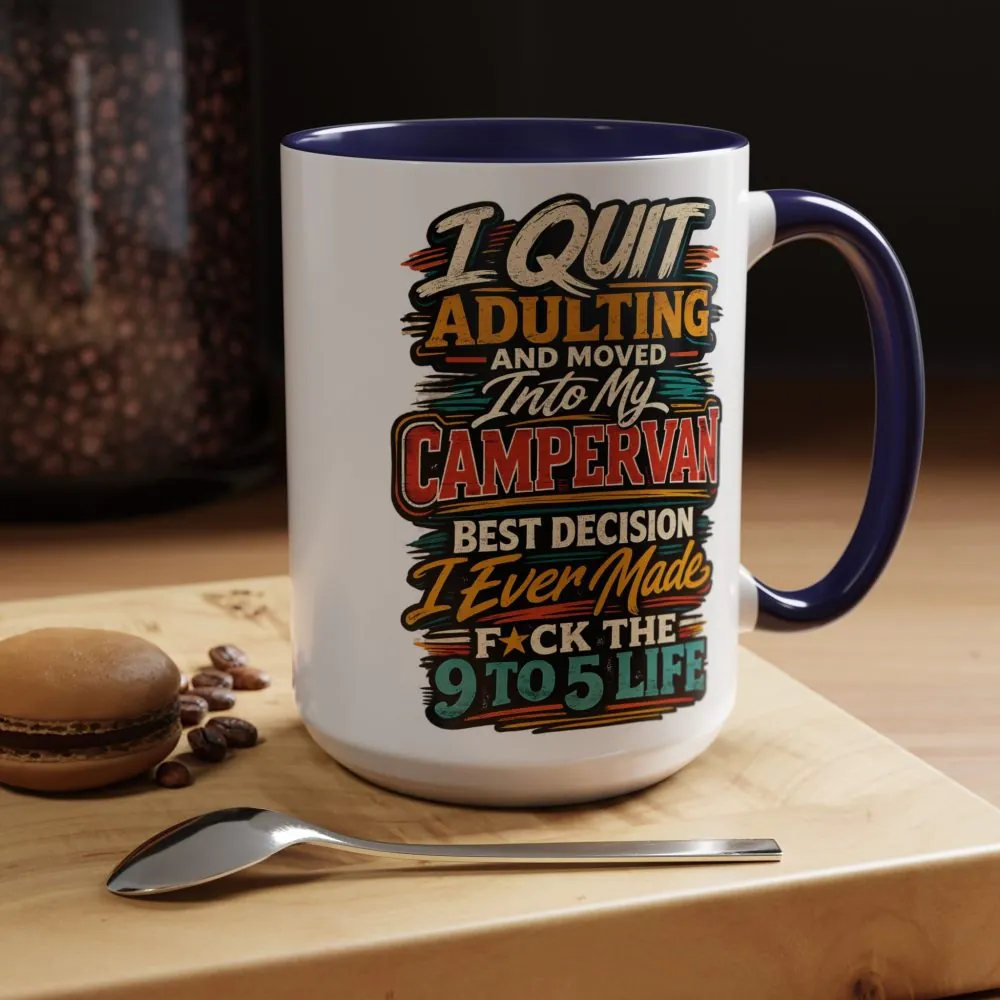 8624248473135515838_2048.jpeg Accent Coffee Mug (11, 15oz) — "I Quit Adulting" Design F**K-Line