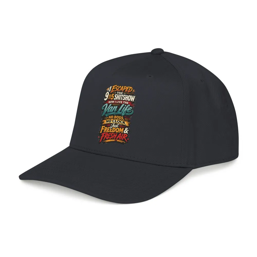 Baseball Cap - "I Escaped The 9 To 5" Design F**K-Line
