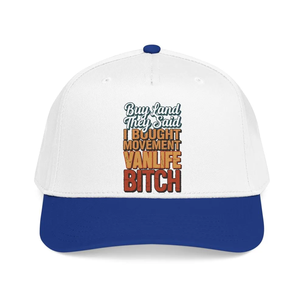Baseball Cap - "Buy Land They Said" Design F**K-Line
