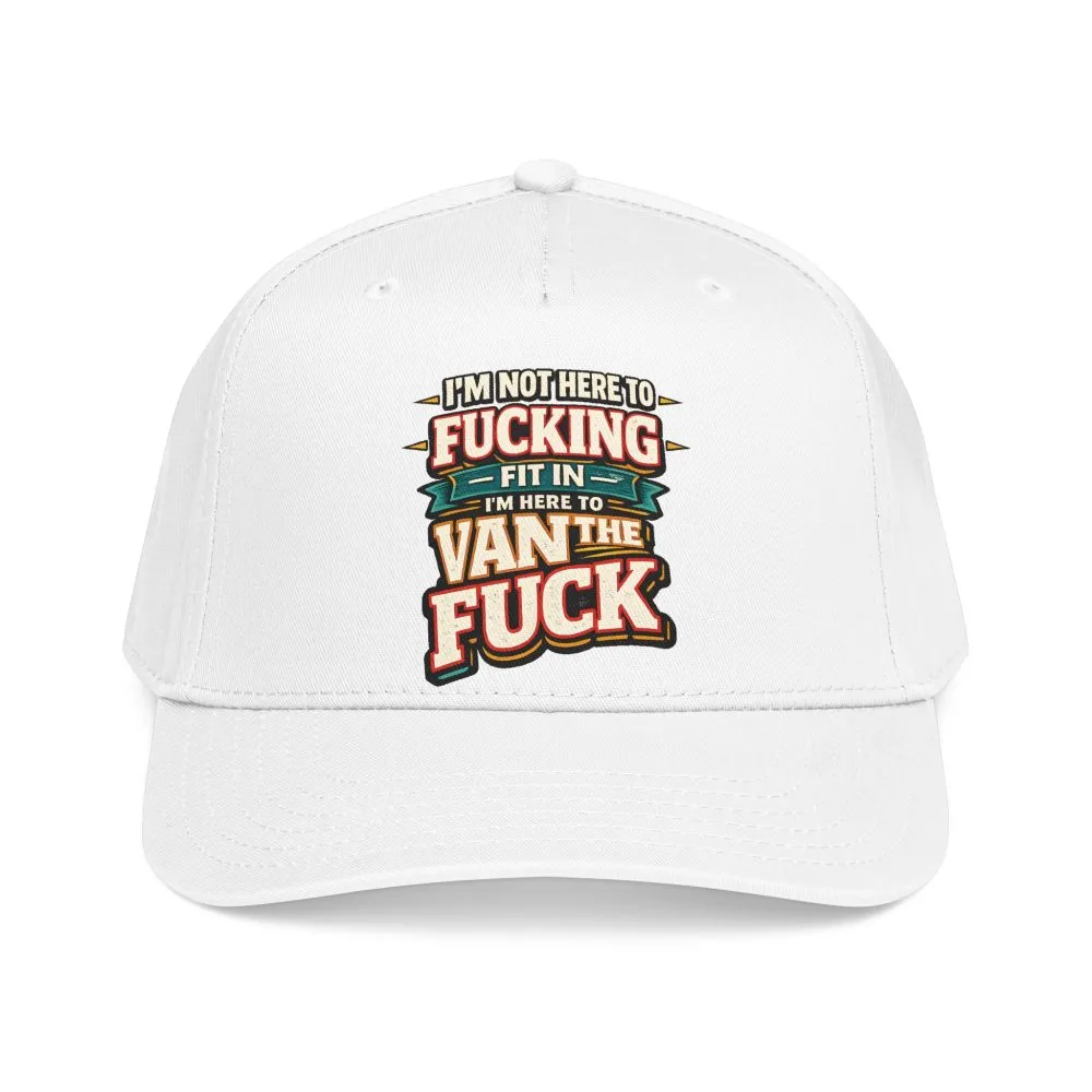 Baseball Cap - "I´m Not Here To Fucking Fit In" Design F**K-Line