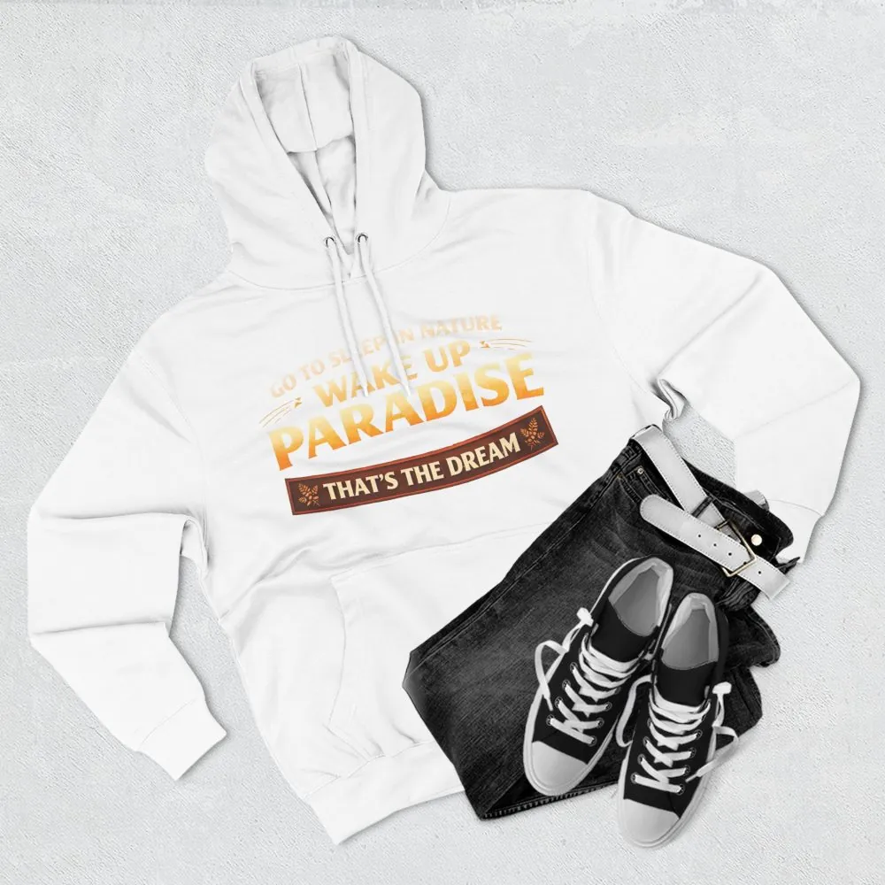 8709748634747914380_2048.jpeg Three-Panel Fleece Hoodie - "Go To Sleep In Nature " Design Scenic-Line