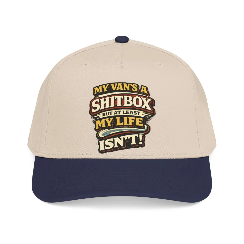 Baseball Cap - "My Van`s A Shitbox" Design F**K-Line