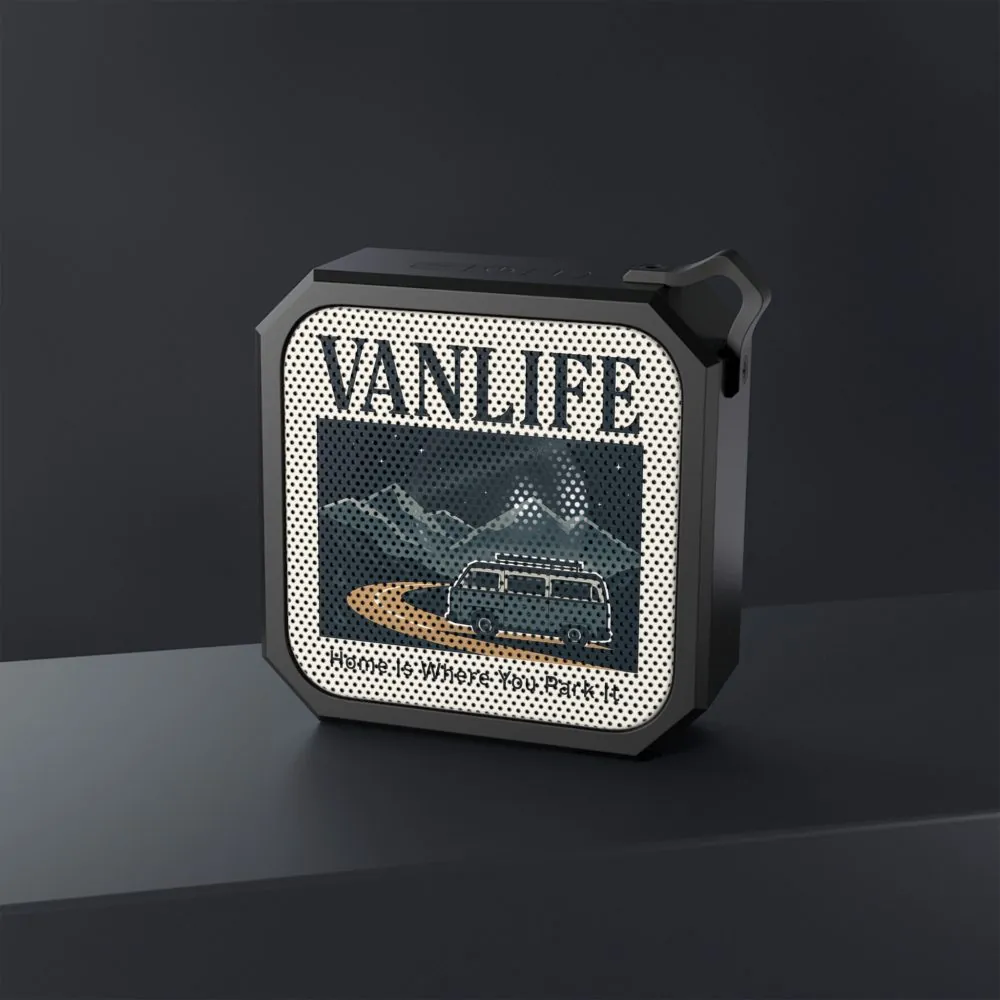 Bluetooth Speaker — “Vanlife-Home Is Where You Park It” Outdoor Portable Speaker