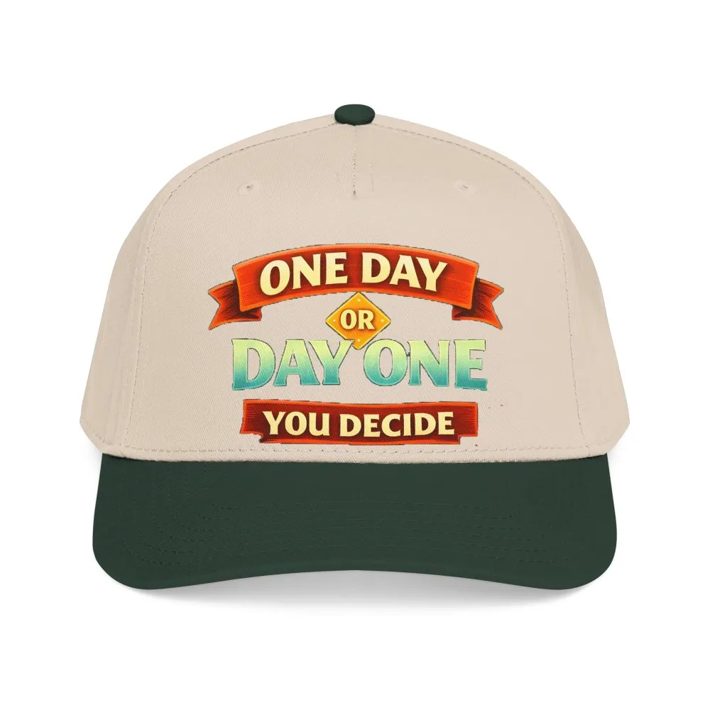Baseball Cap - "One Day Or Day One" Design Scenic-Line