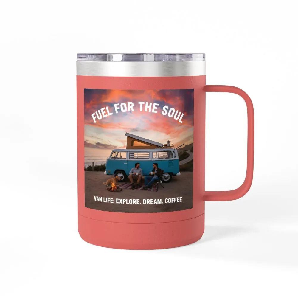 8754965112153537300_2048.jpeg Coffee Mug Tumbler, 15oz — "Fuel for the Soul"