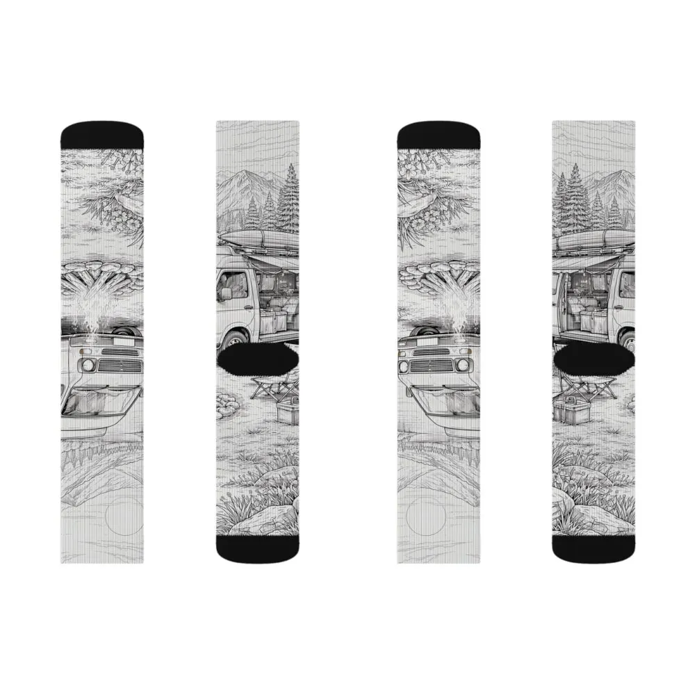 8761820170269047177_2048.jpeg Sublimation Socks — Retro Camper Roadtrip Crew Socks