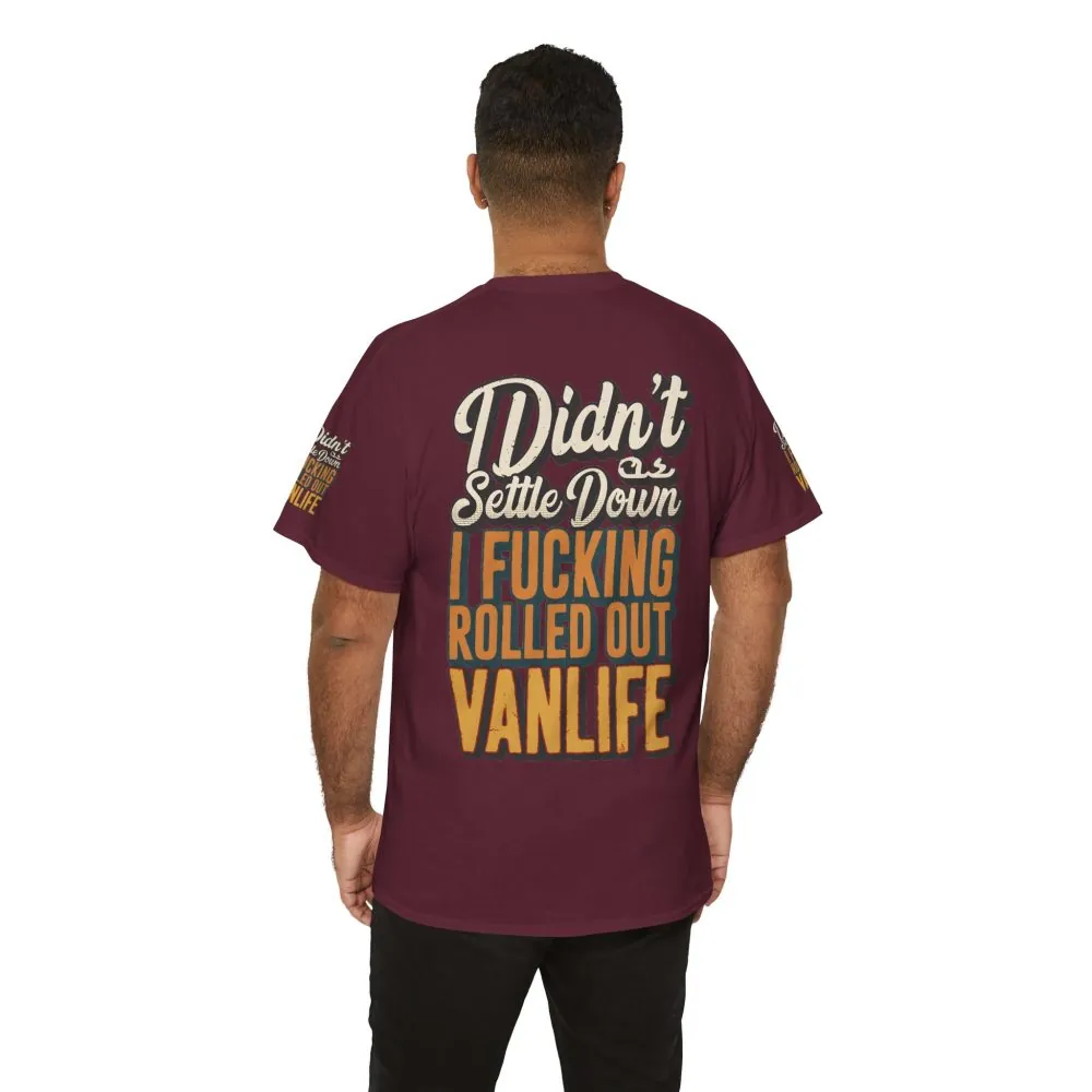 8785441437836660706_2048.jpeg Unisex Heavy Cotton Tee — "Dind´t Settle Down" Design F**K-Line