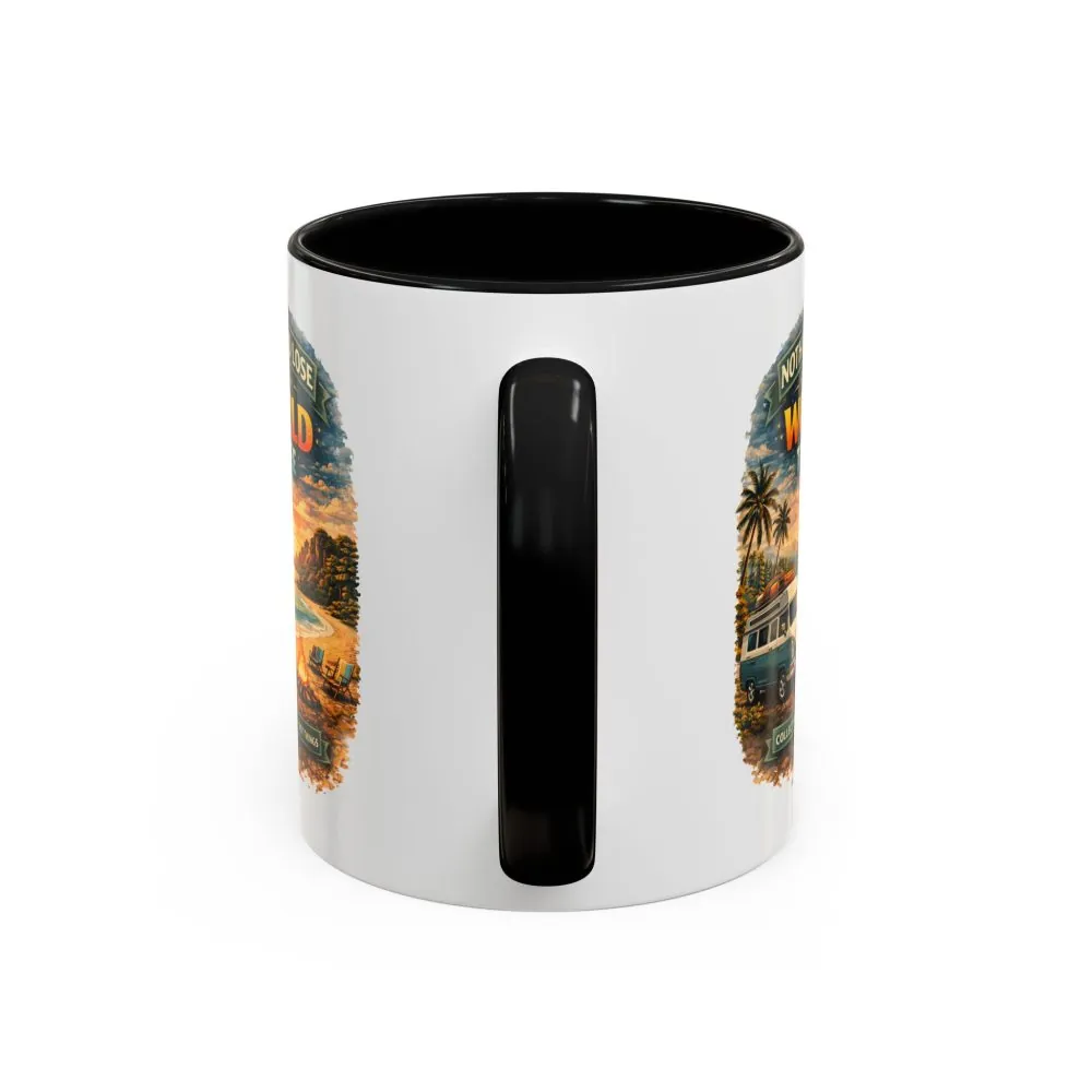 Accent Coffee Mug (11, 15oz) — "Nothing To Lose" Design Scenic-Line