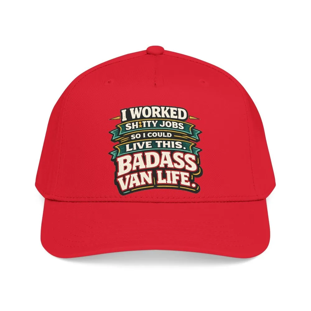 8877775152314655105_2048.jpeg Baseball Cap - "I Worked Shitty Jobs" Design F**K-Line