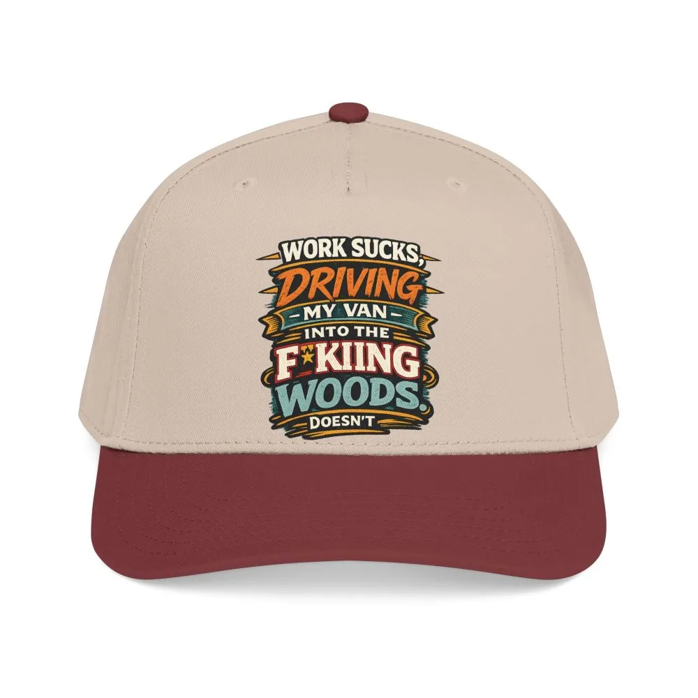 88880225973201977_2048.jpeg Baseball Cap - "Work Sucks" Design F**K-Line