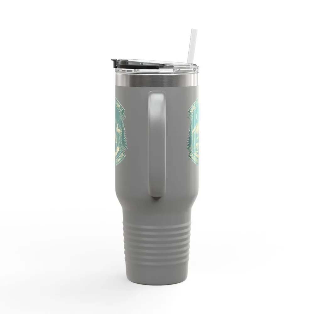 8889338021396099692_2048.jpeg Insulated Travel Mug - "Home Is Where You Park It-Adventure is the destination" (40oz) – Retro Camper Design, Keep Drinks Hot or Cold