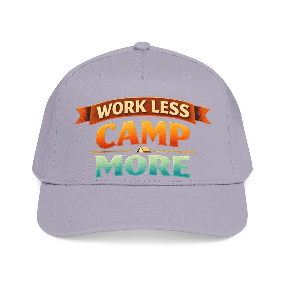 8925330624682214689_2048.jpeg Baseball Cap - "Work Less-Camp More" Design Scenic-Line