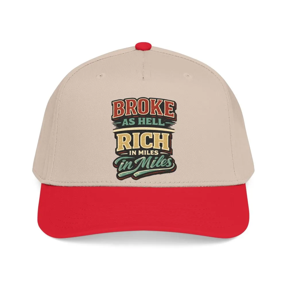 Baseball Cap - "Broke As Hell" Design F**K-Line