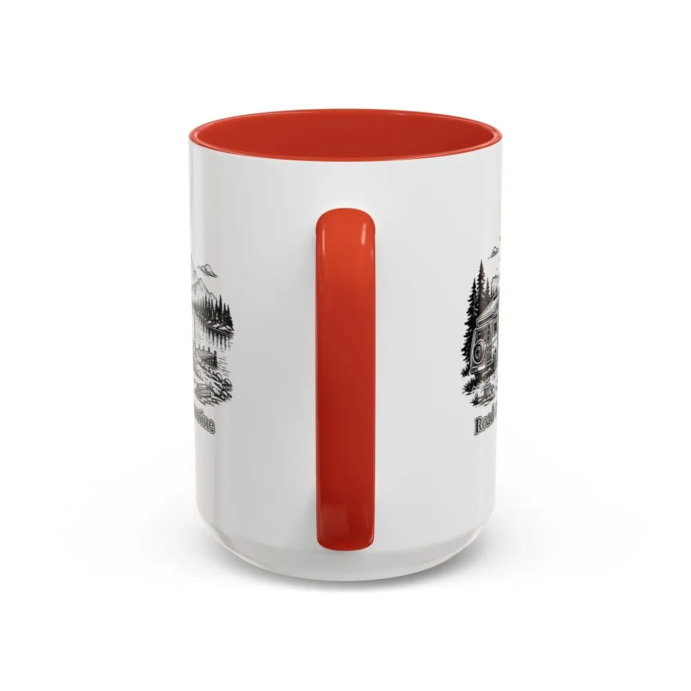 8963229823820096853_2048.jpeg Accent Coffee Mug (11, 15oz) — "Road Over Routine" Design Minimal-Line