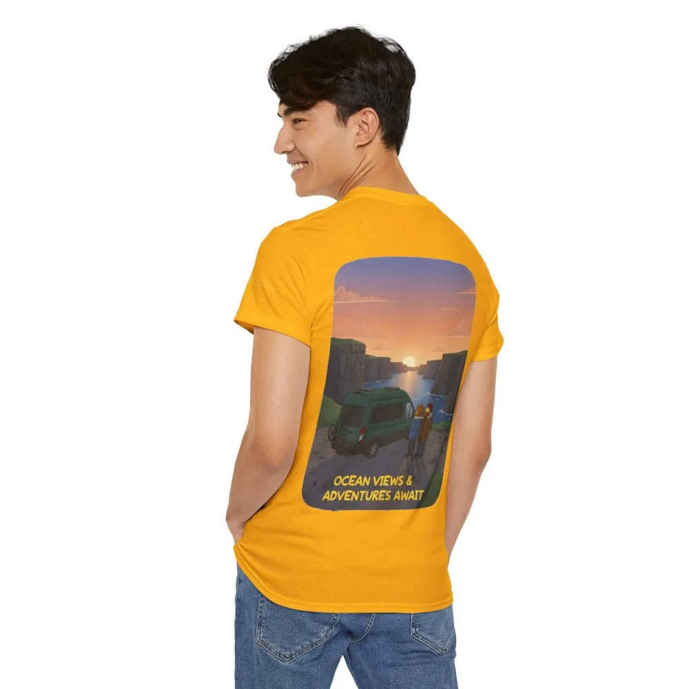 9005660778780499344_2048.jpeg Unisex Heavy Cotton Tee — "Ocean Views-Adventures Awaits" Design Sitcom-Line
