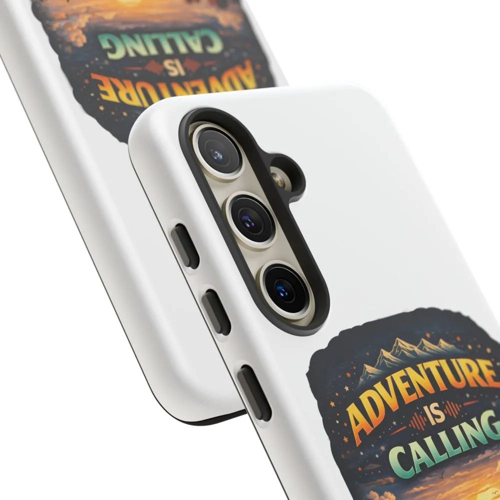 Phone Case — "Adventure Is Calling" (Design Scenic-Line)