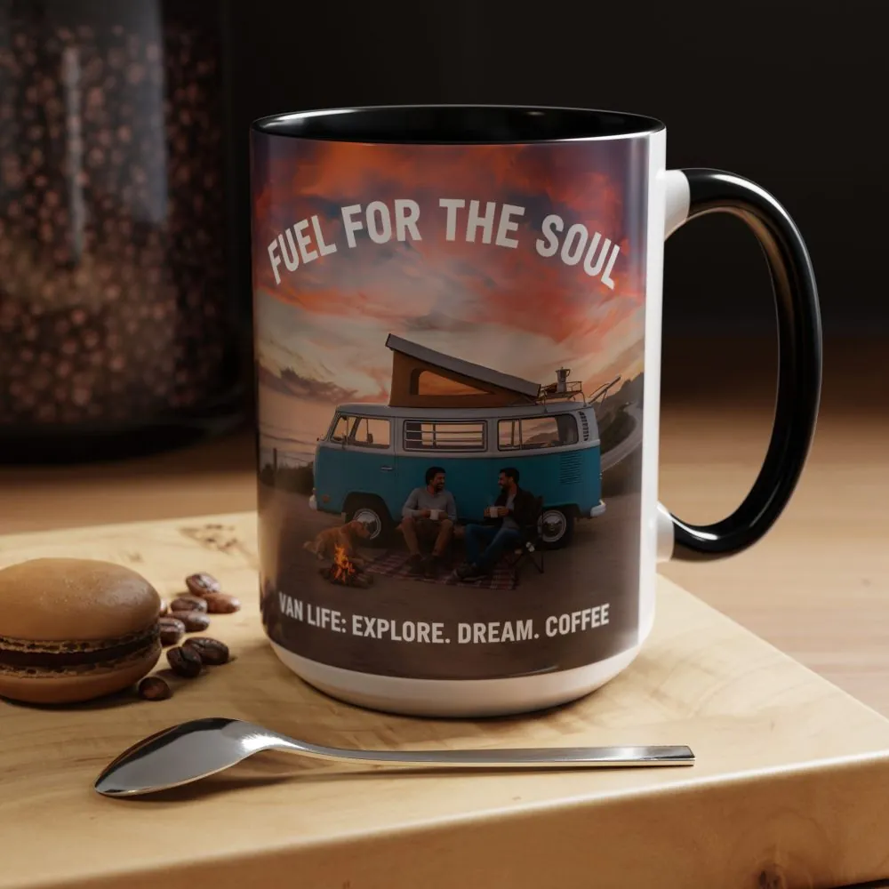 9043323760693558834_2048.jpeg Accent Coffee Mug (11, 15oz) — "Fuel for the Soul"