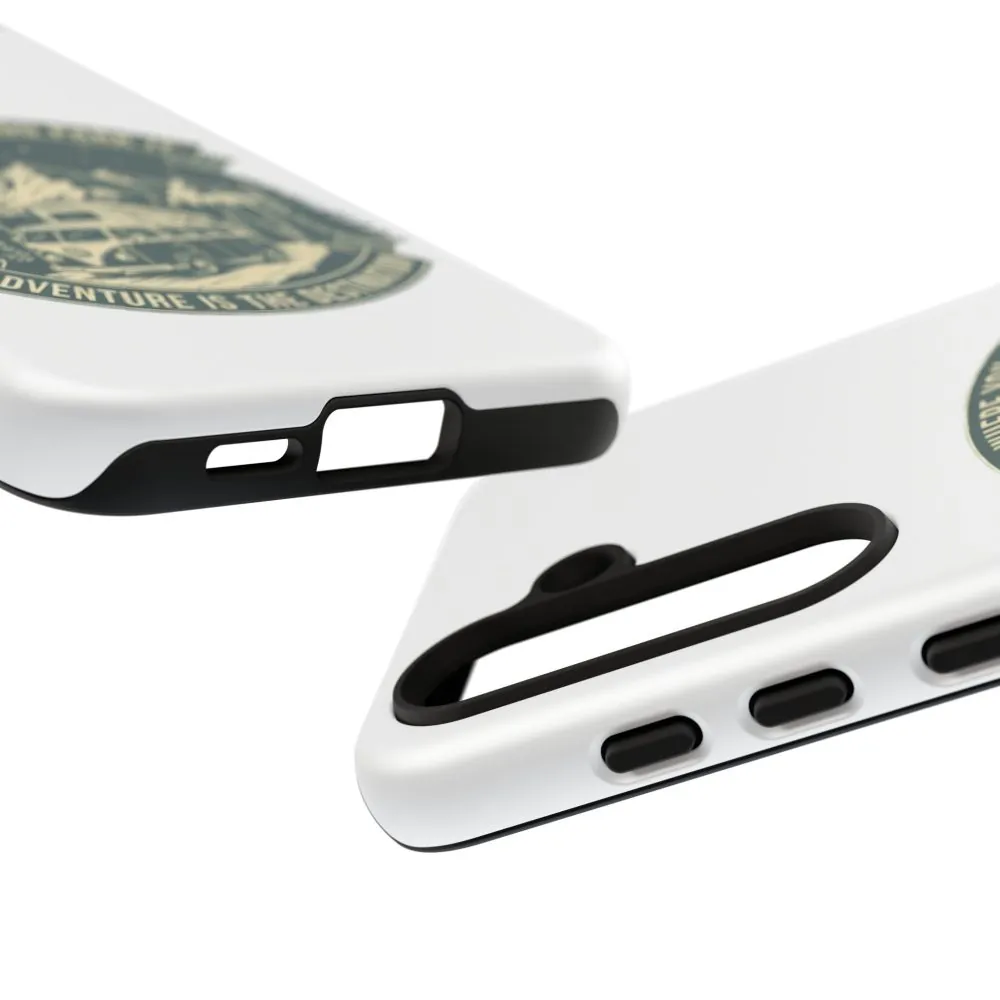 9062319722714118550_2048.jpeg Phone Case — "Home Is Where You Park It-Adventure is the destination" Camper Van Design