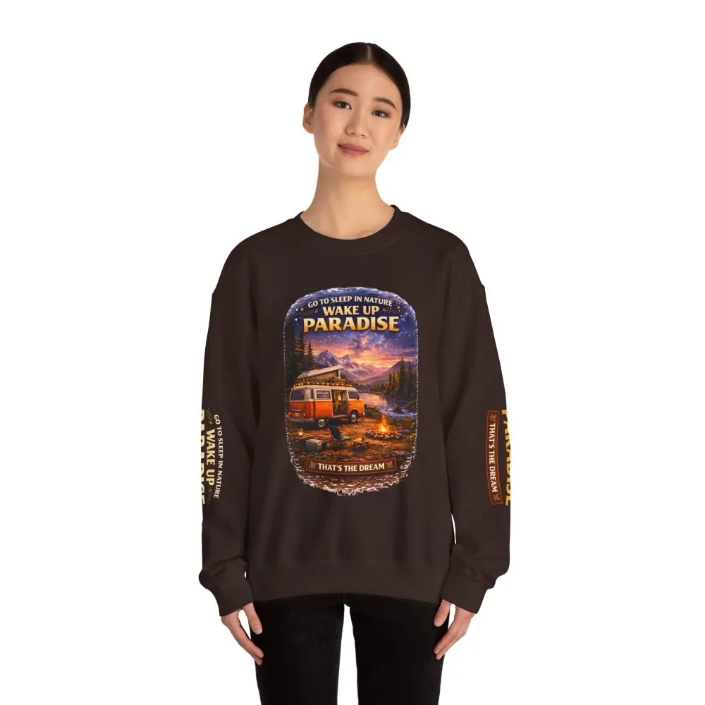 9137440700948612804_2048.jpeg Unisex Heavy Blend™ Crewneck Sweatshirt — "Go To Sleep Nature " Design Scenic-Line