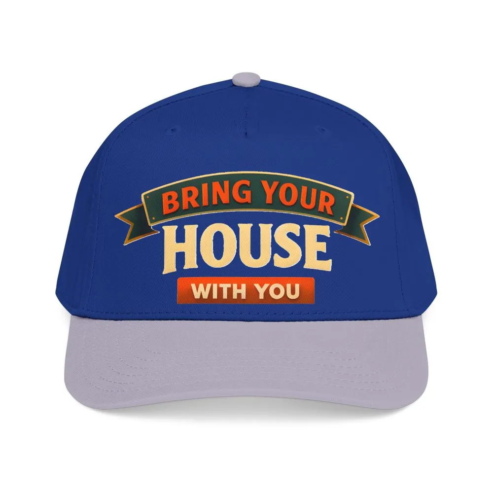 9149144924580621587_2048.jpeg Baseball Cap - "Bring Your House With You" Design Scenic-Line