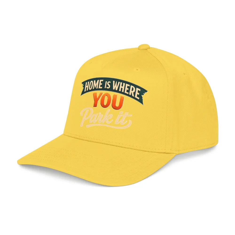 Baseball Cap - "Home Is where You Park It" Design Scenic-Line