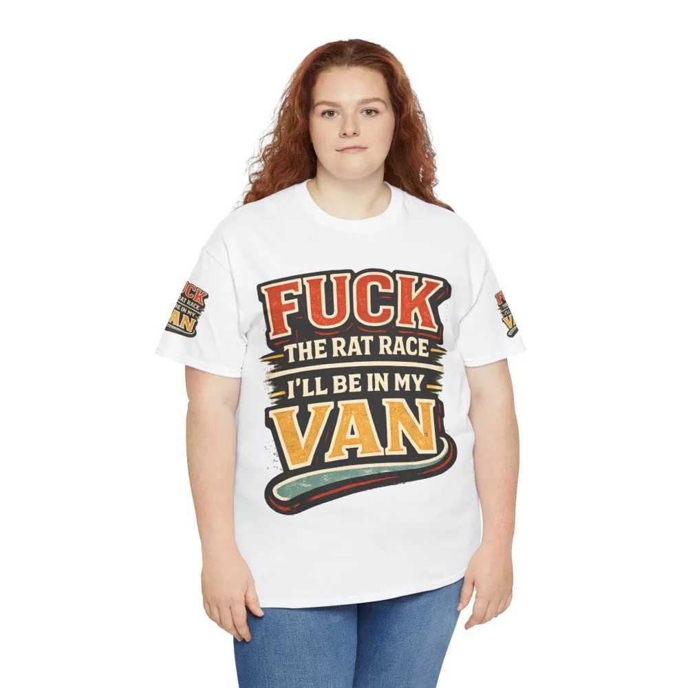 9176072409254520274_2048.jpeg Unisex Heavy Cotton Tee — "Fuck The Rat Race" Design F**K-Line